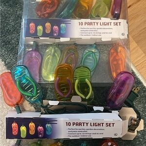 Colorful Flip-Flop Party Light Set